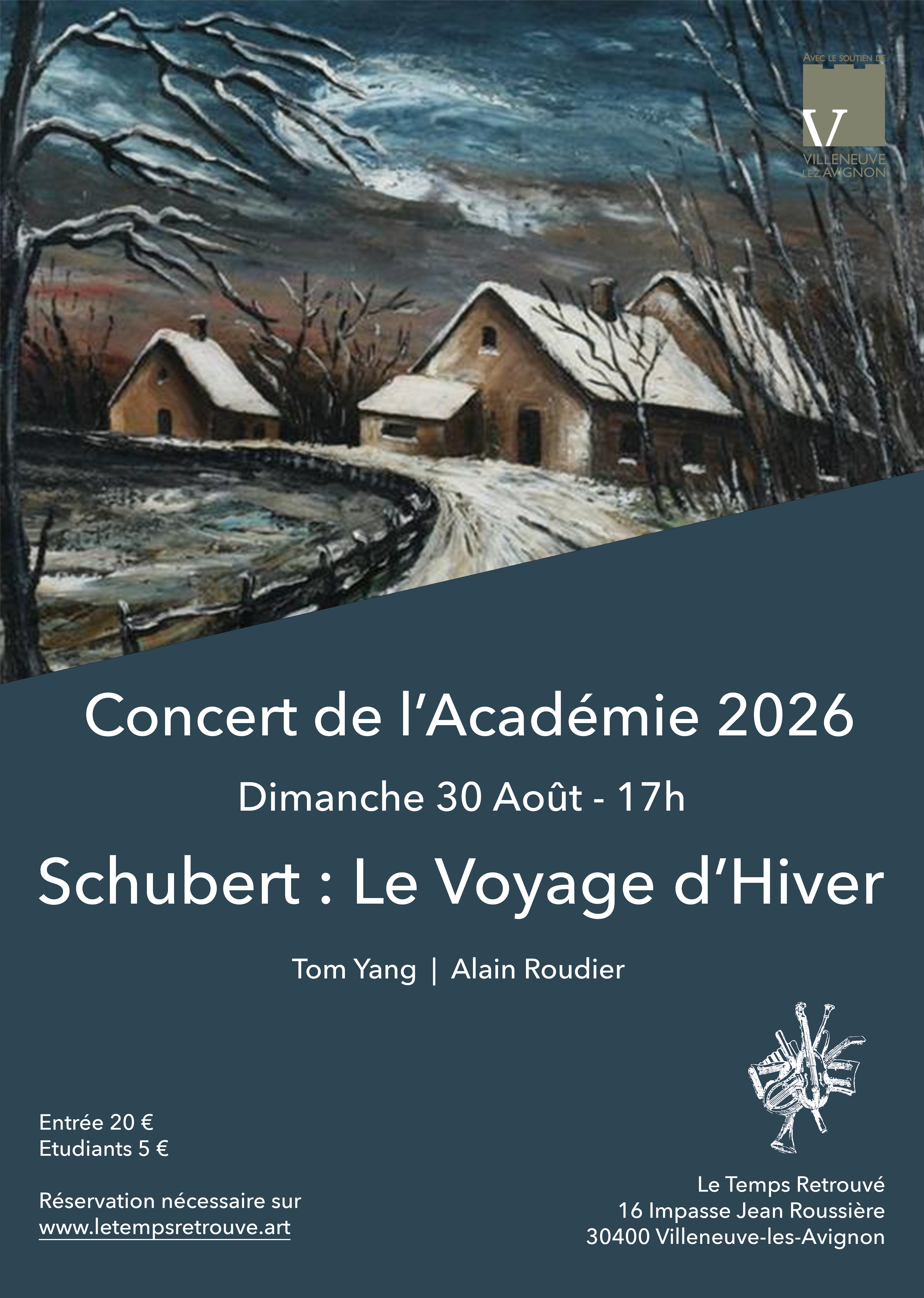 concert académie 2026